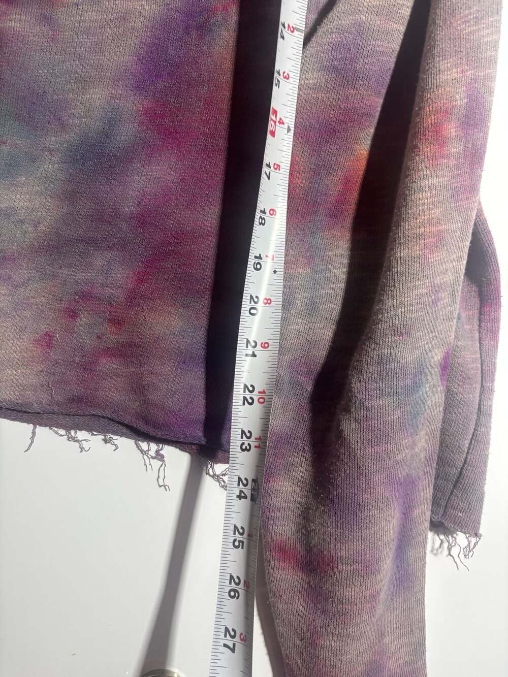 Reworked Roots of Creation Grateful Dub upcycled tie dyed hoodie - Picture 7 of 8